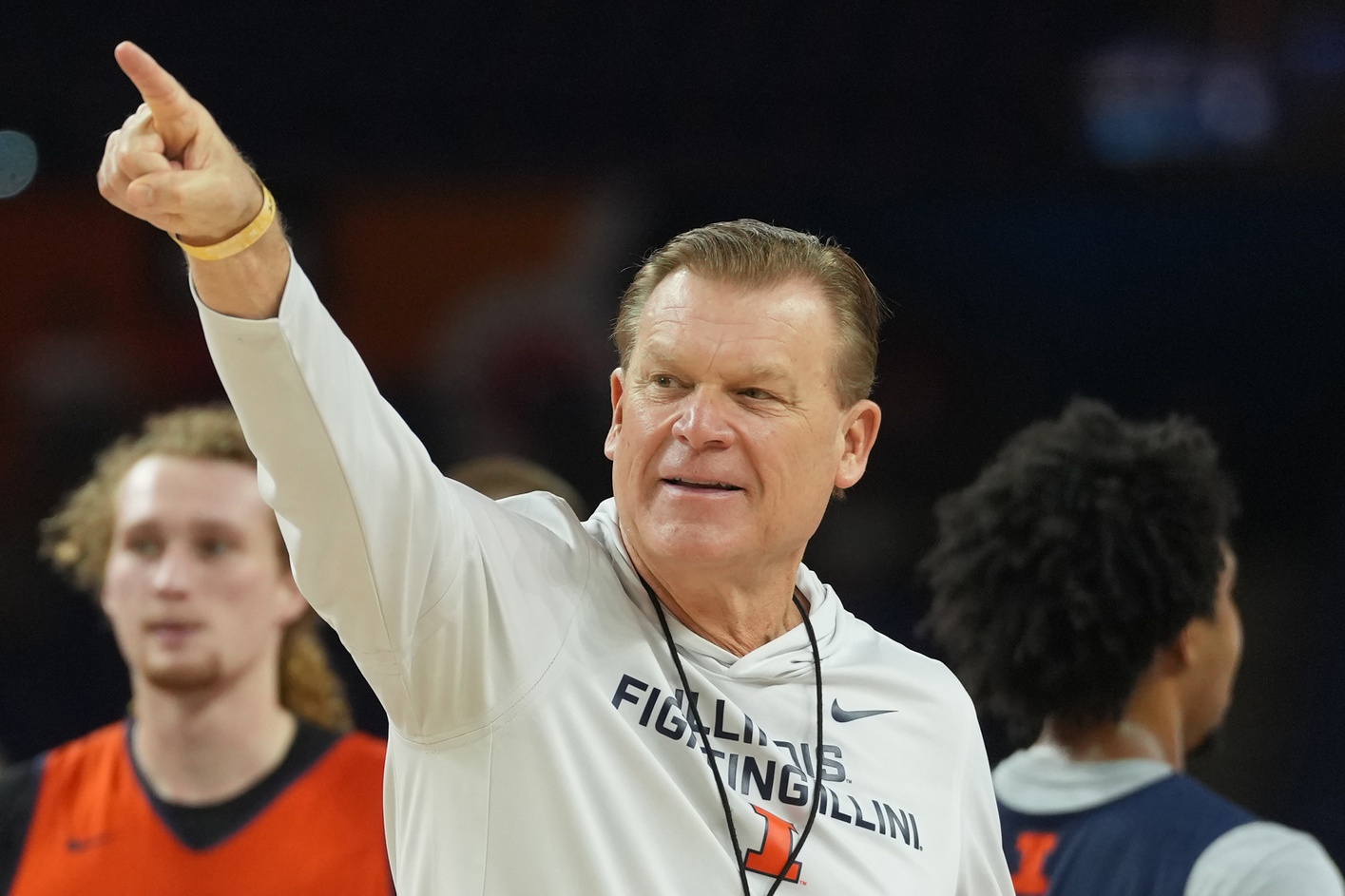 Brad Underwood at Lucas Oil Stadium. Source: IMAGN