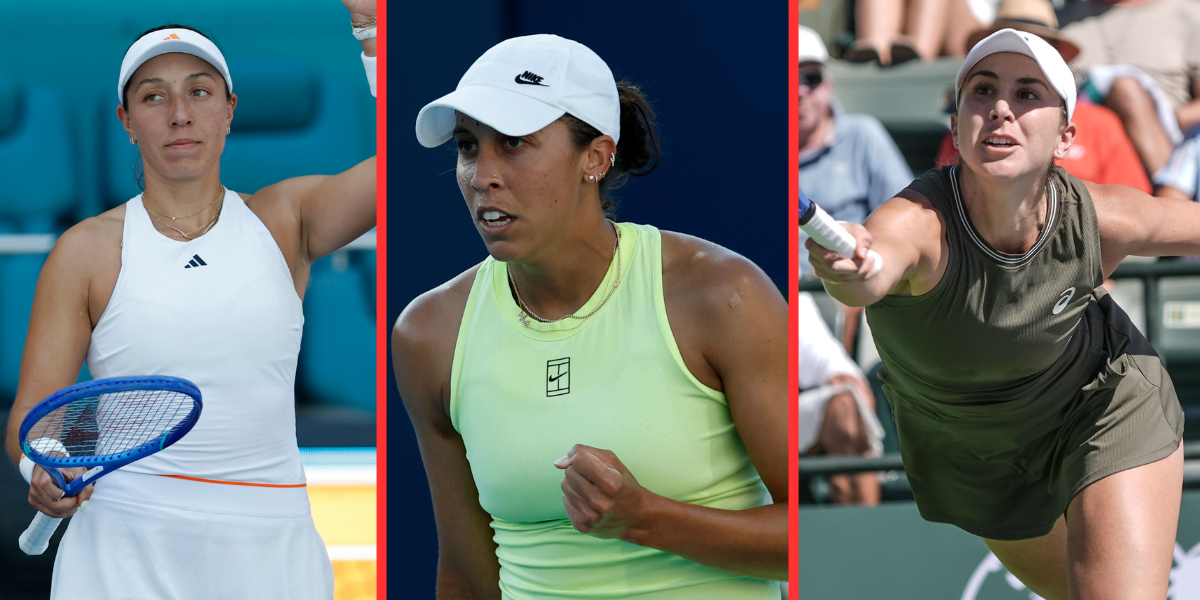 Jessica Pegula, Madison Keys, and Belinda Bencic will compete in the quarterfinals of the 2026 Charleston Open. (Source: Imagn Images)