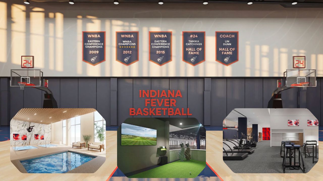 Indiana Fever's new basketball facility-cum-training center (Image via Fever's official release (fever.wnba.com))