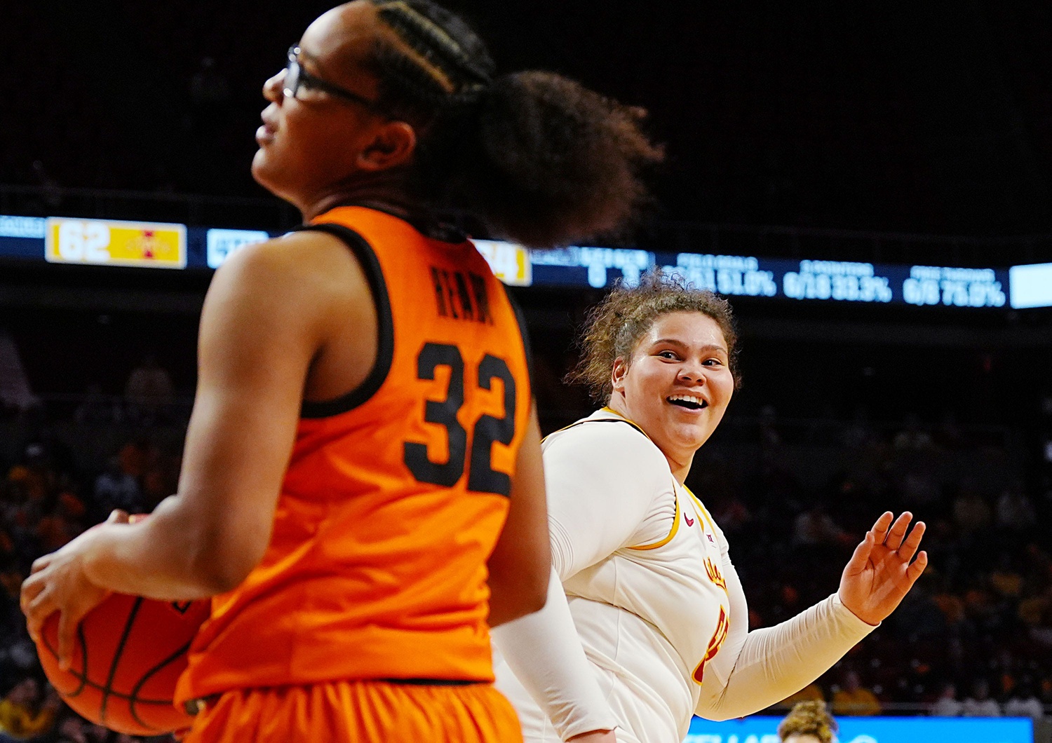 Audi Crooks - Iowa State vs. Oklahoma State - Source: Imagn.