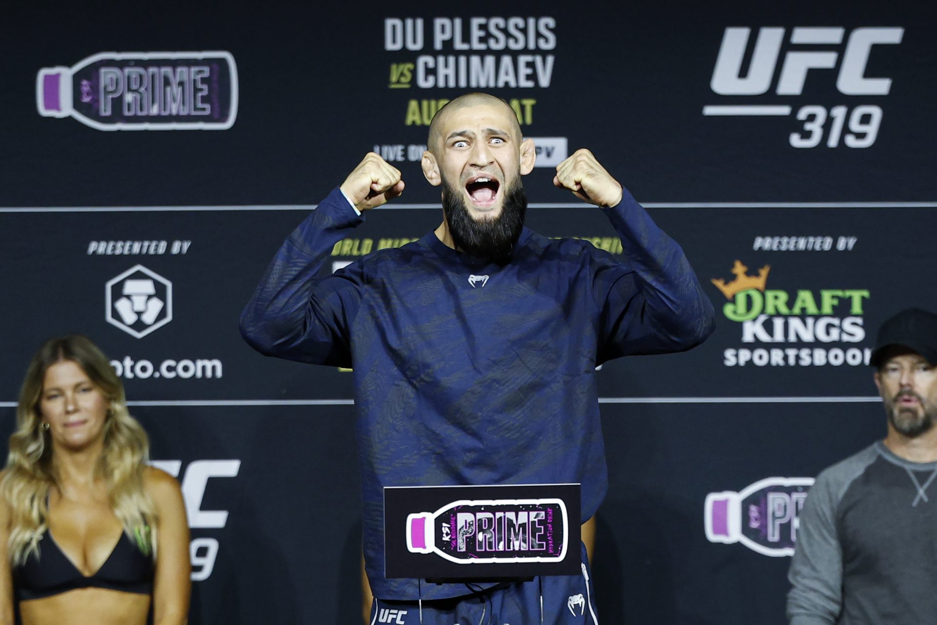 UFC fighter, Khamzat Chimaev - Source: Imagn images