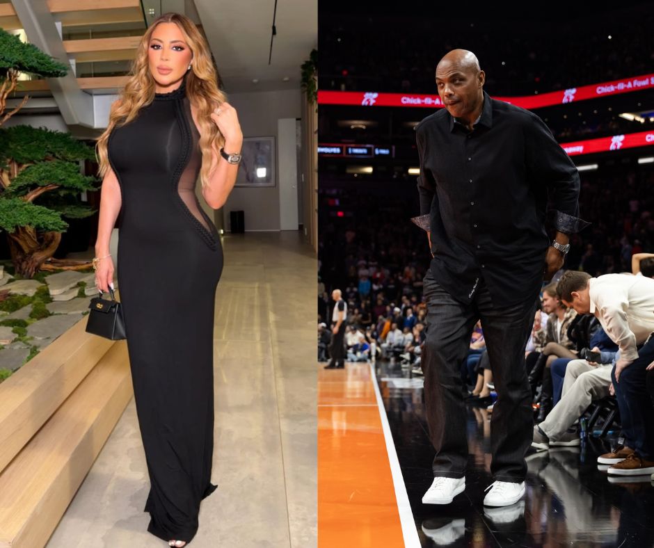 Larsa Pippen (IMage via Instagram/@larsapippen) and Charles Barkley - Source: Imagn