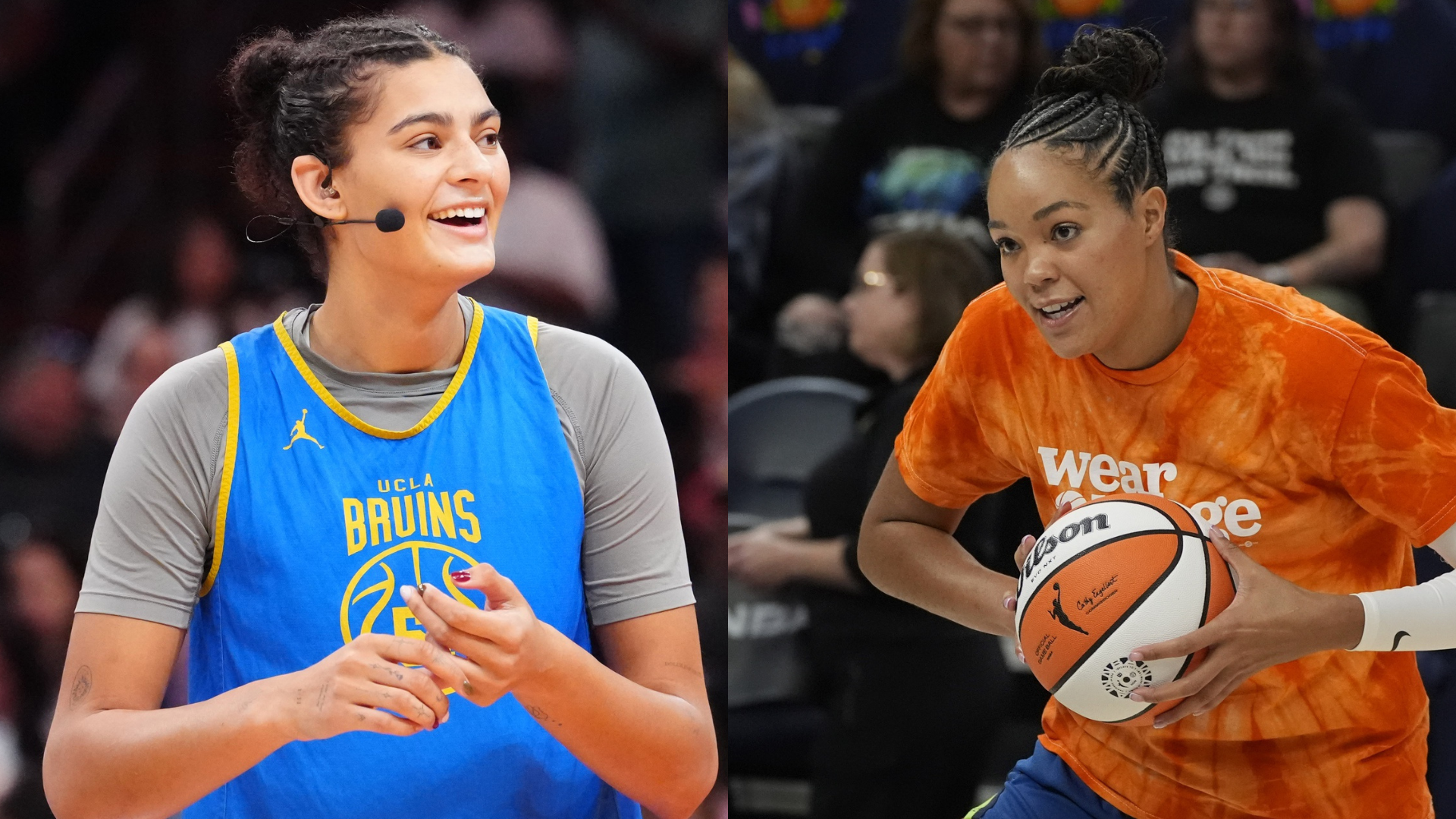 Lauren Betts and Napheesa Collier - Source: Imagn