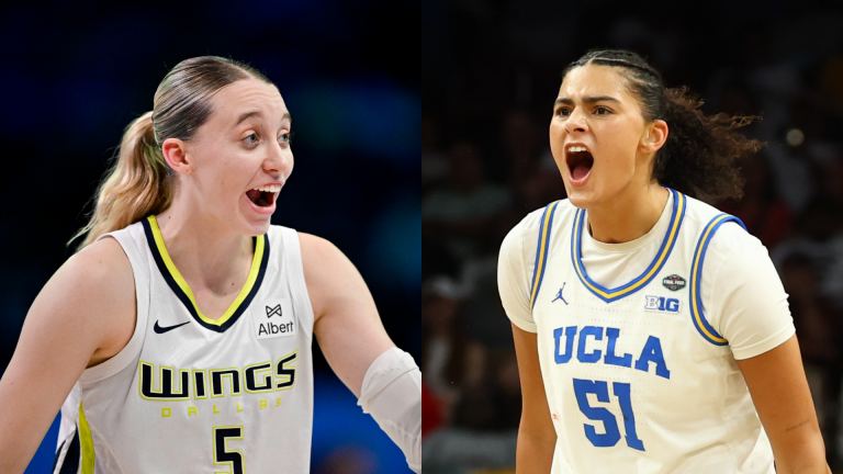 Paige Bueckers, Lauren Betts - Source: Imagn