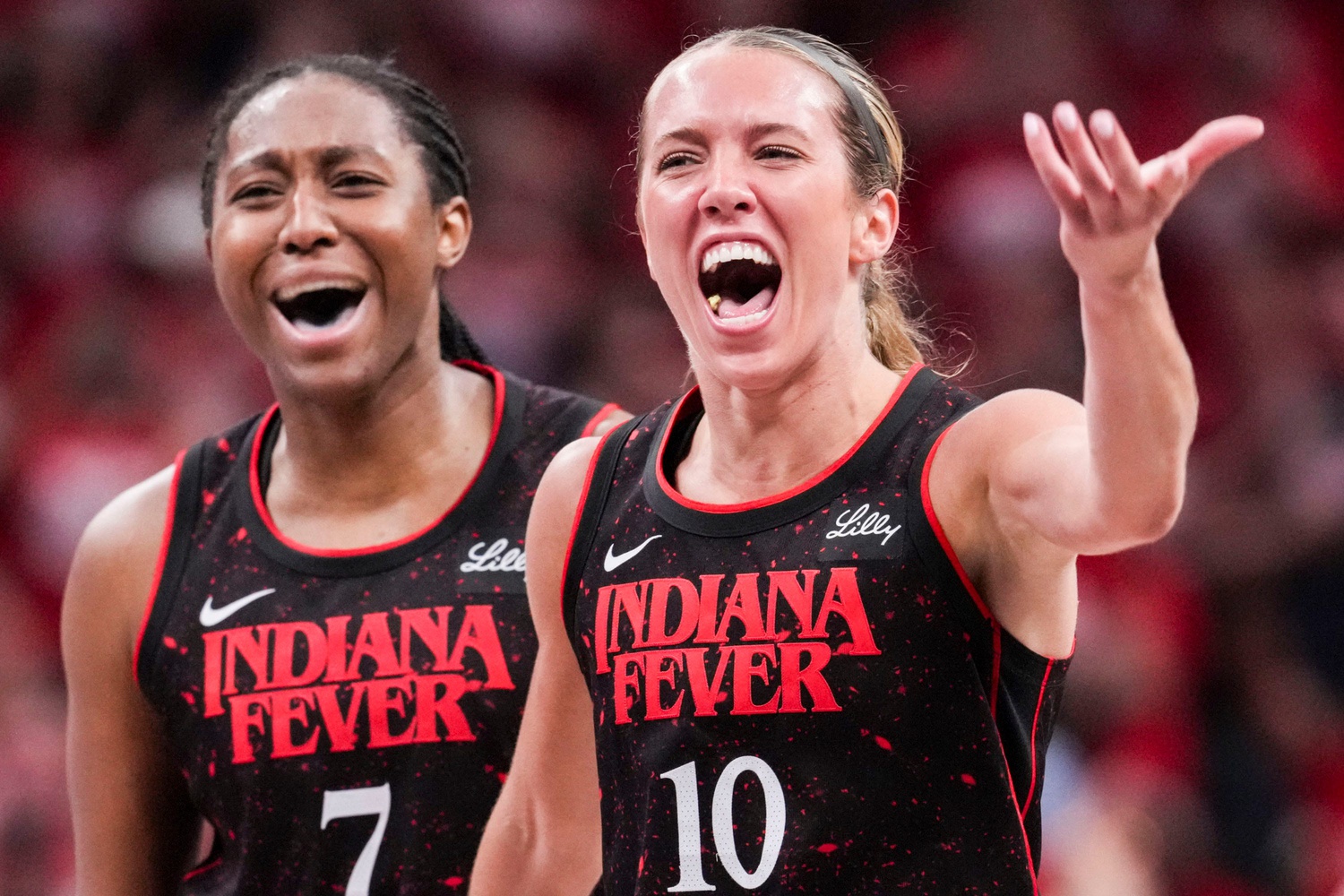 Lexie Hull of the Indiana Fever - Source: Imagn