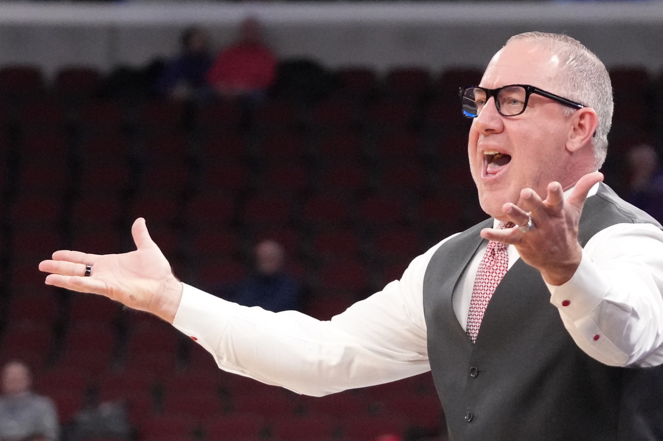Buzz Williams - Maryland vs. Iowa - Source: Imagn.