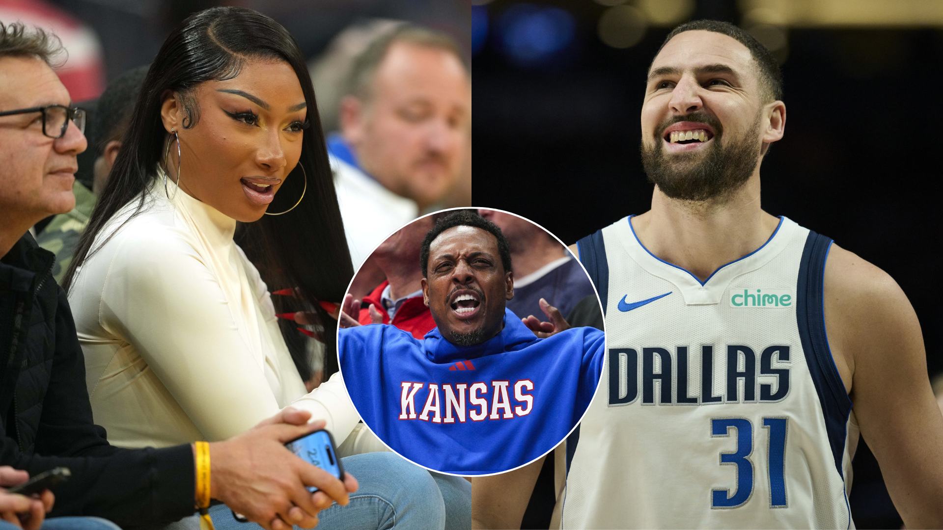 Megan Thee Stallion, Klay Thompson and Paul Pierce - Source: Imagn
