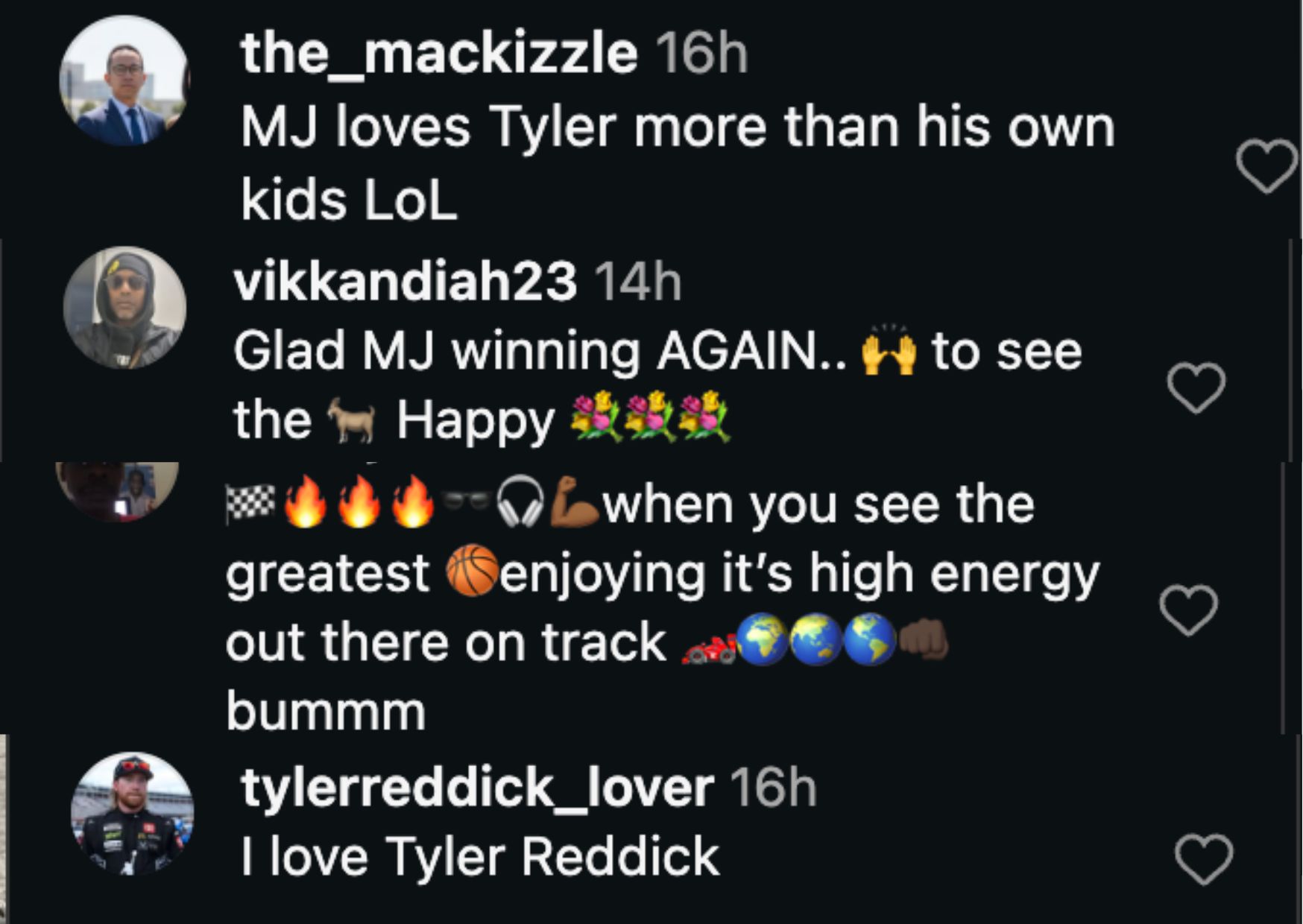 &ldquo;MJ Love Tyler More Than Own Kids&rdquo;: Fans React as Michael Jordan Heartwarming Exchange With Tyler Reddick Goes Viral at NASCAR Kansas Speedway
