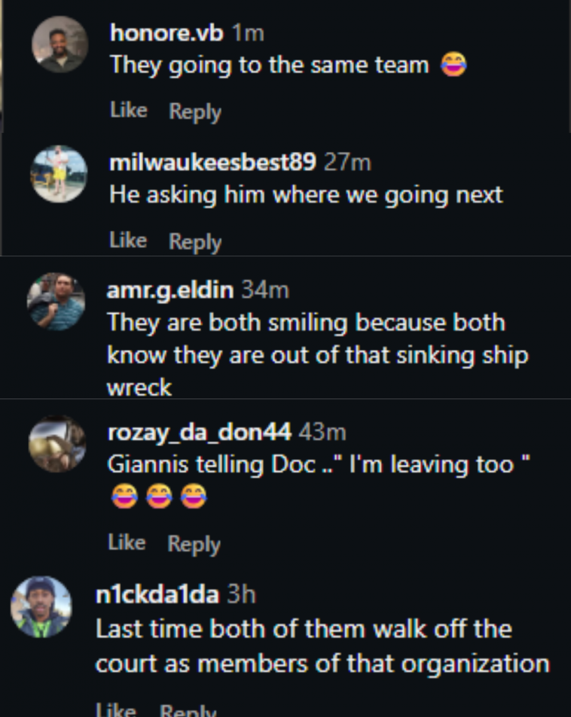 Instagram comments