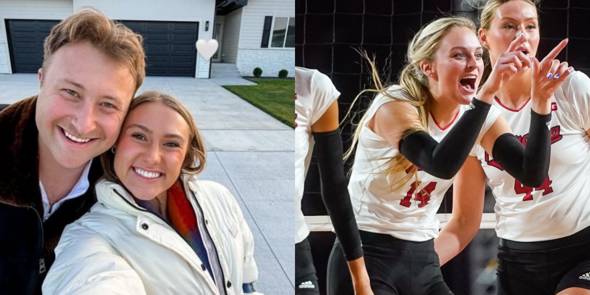 Maisie Boesiger with her fiancé and Ally Batenhorst - Source: Imagn images