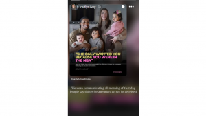 Jaden Ivey's wife pushes back against talk she is with him only because he is an NBA player.