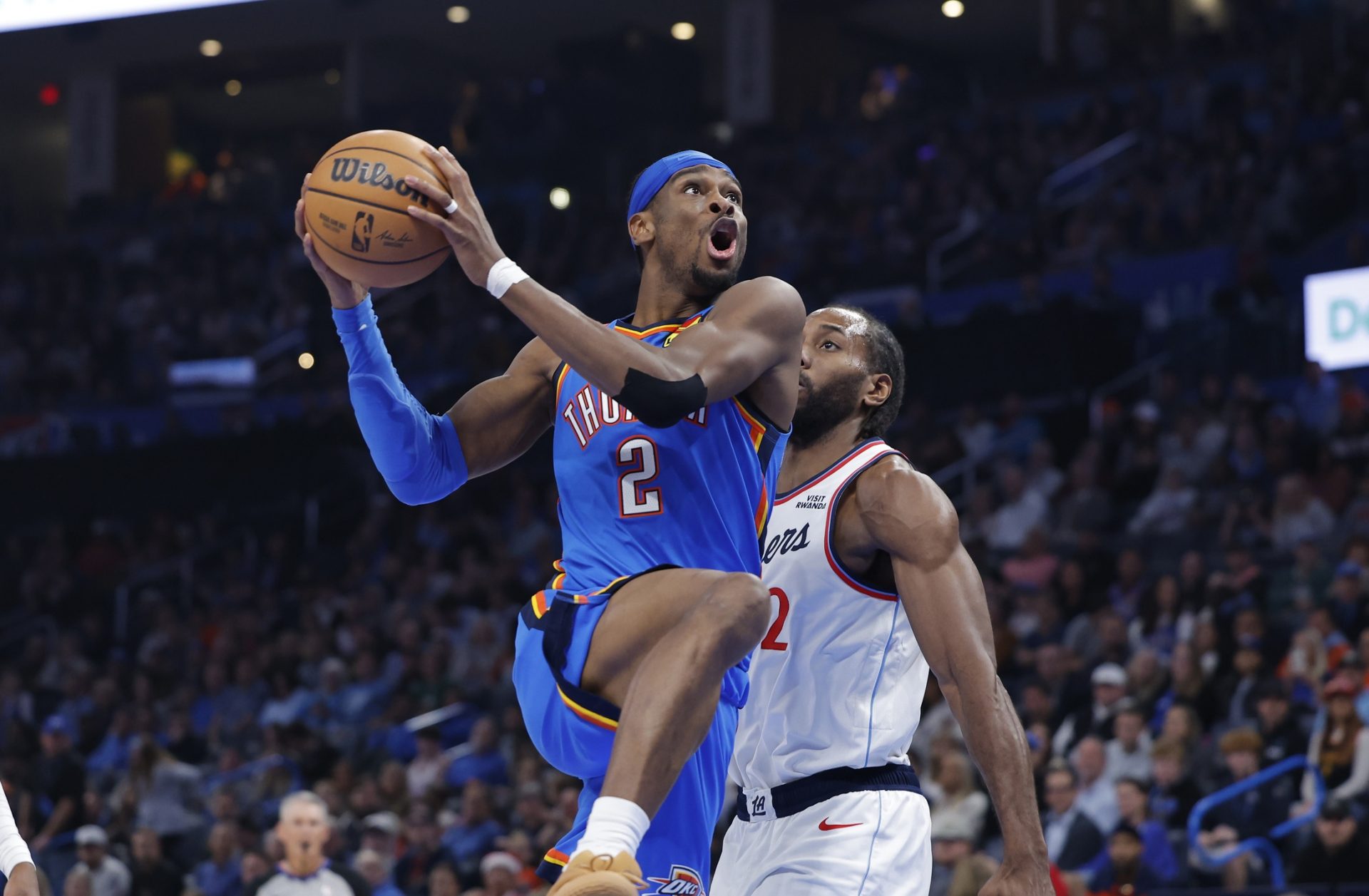 OKC Thunder vs LA Clippers - Source: Imagn