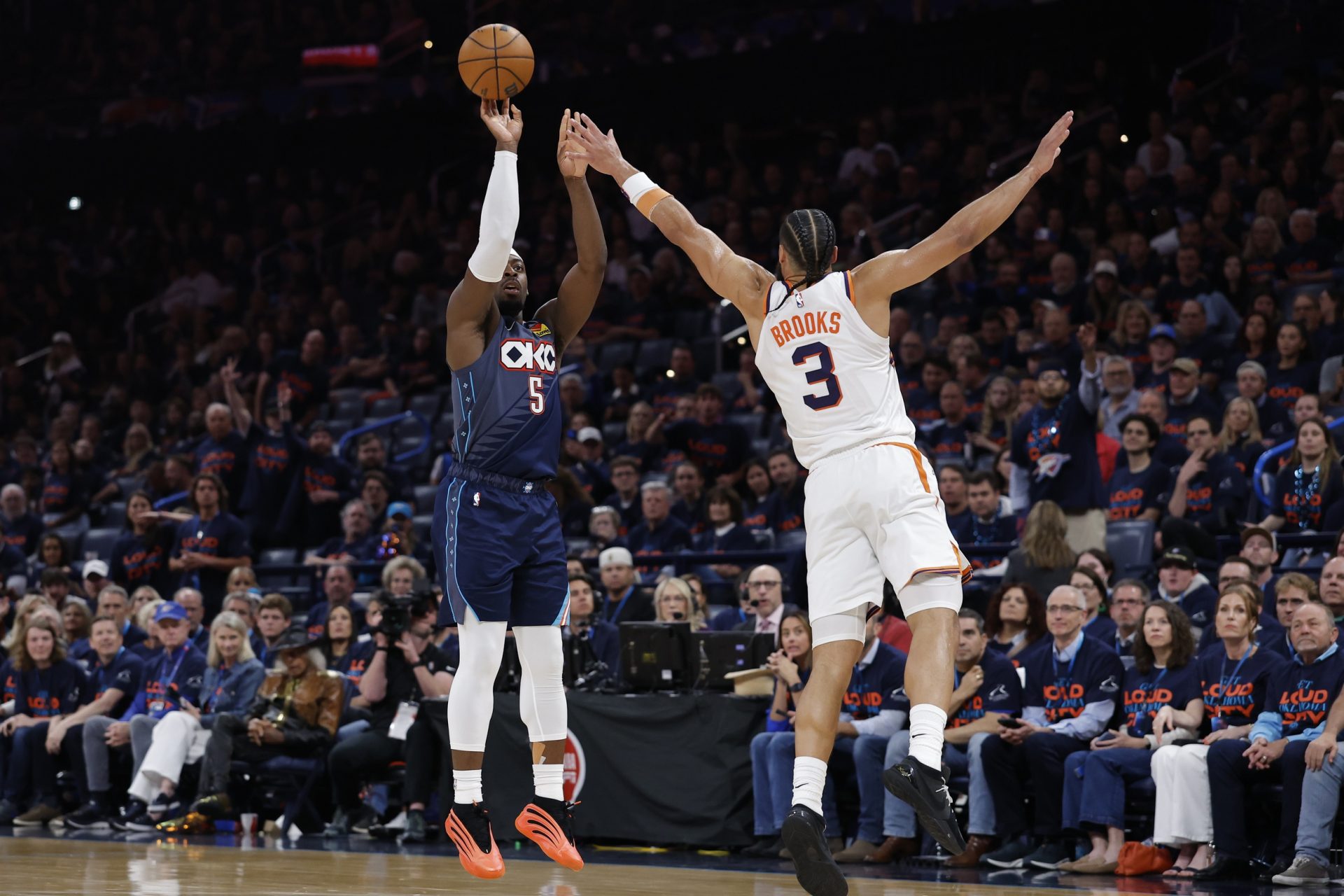 Apr 22, 2026; OKC Thunder vs Phoenix Suns - Source: Imagn