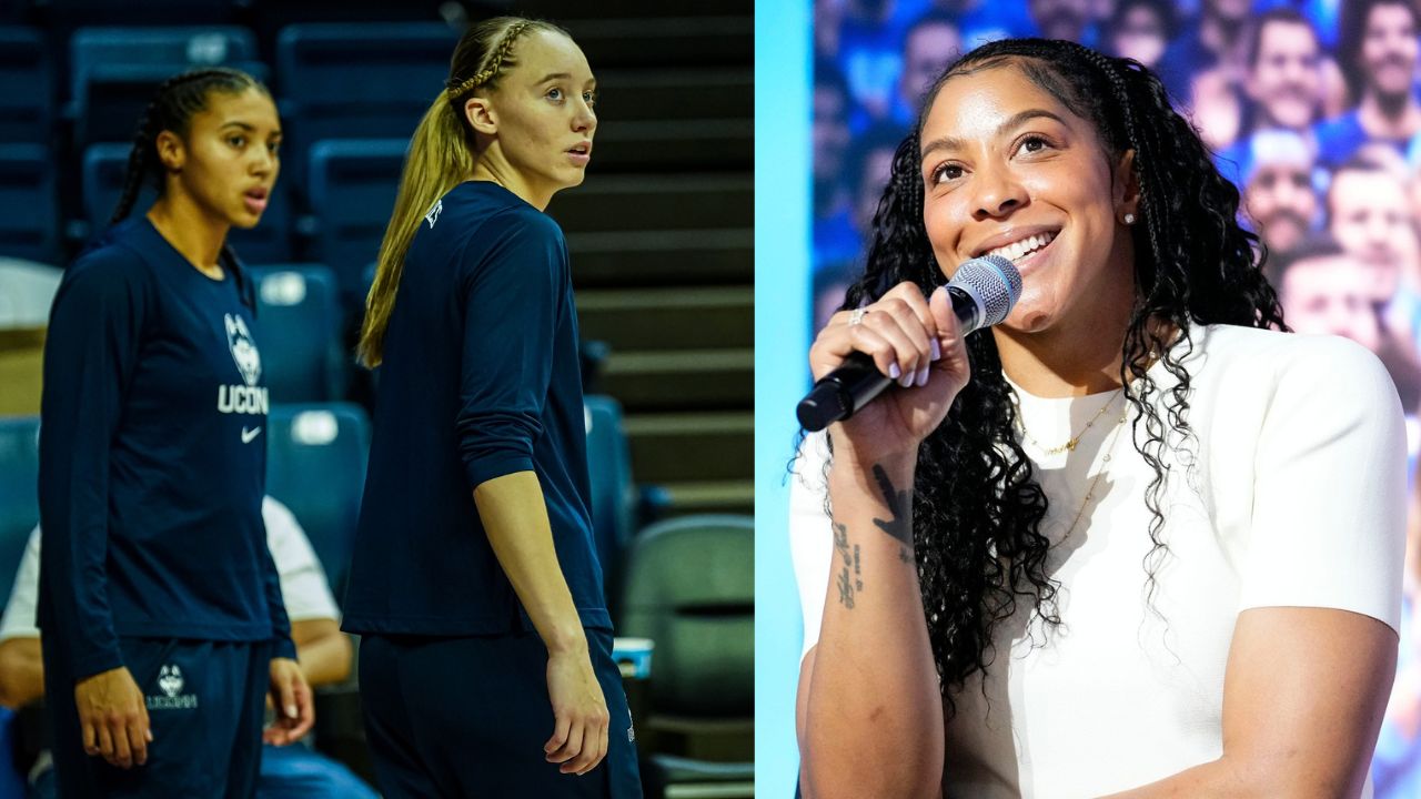 Paige Bueckers, Azzi Fudd and Candace Parker - Source: Imagn Images