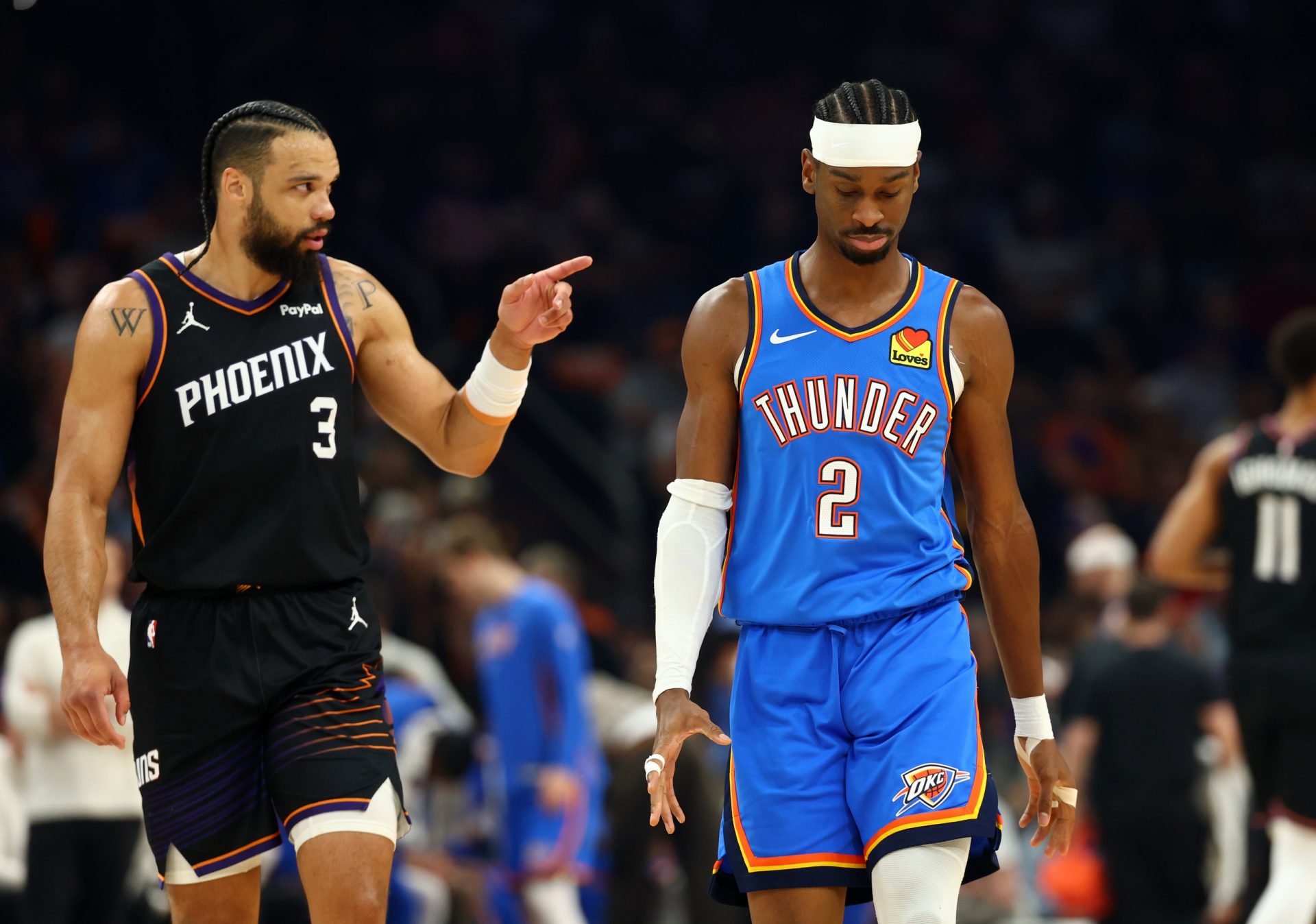 OKC Thunder vs. Phoenix Suns - 2025-26 NBA playoffs, first round - Source: Imagn Images