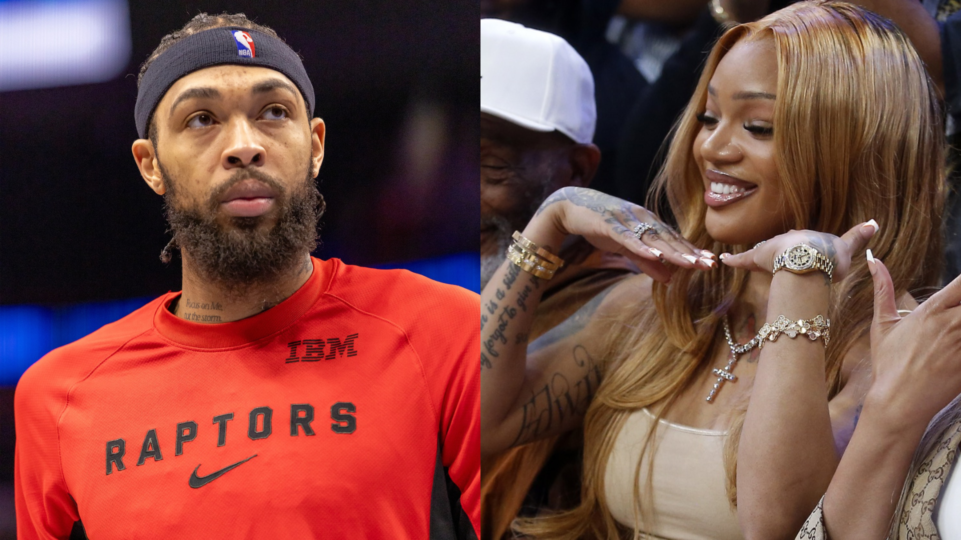 Brandon Ingram and GloRilla - Source: Imagn