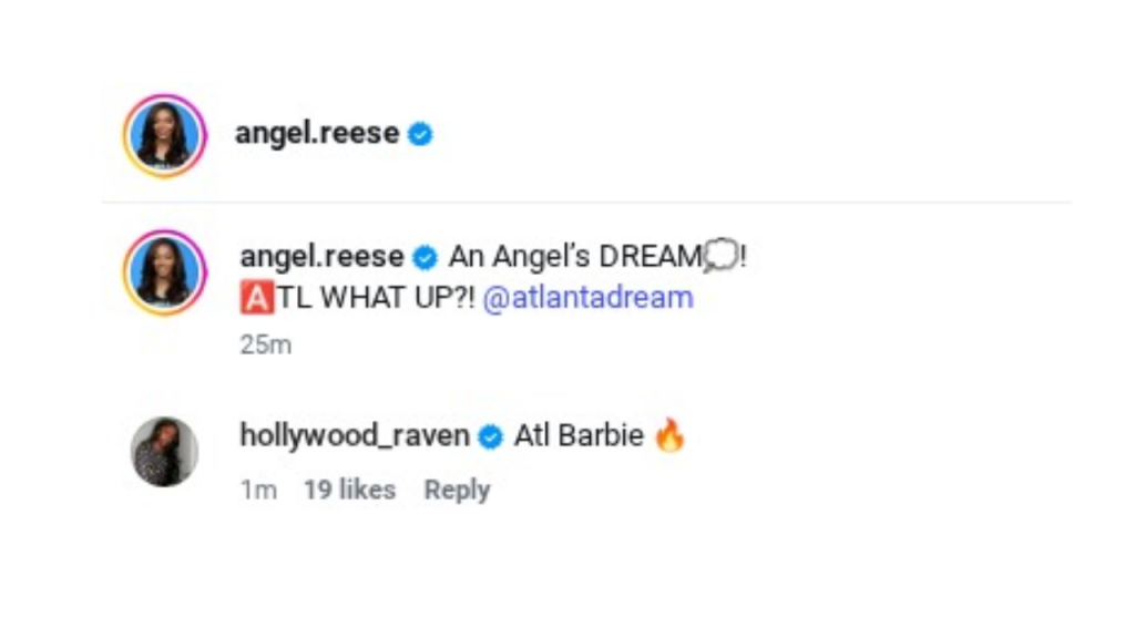 Source: Image via Instagram/@Angel.Reese