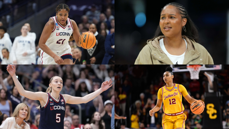 Sarah Strong, Maya Moore, Paige Bueckers, JuJu Watkins - Source: Imagn