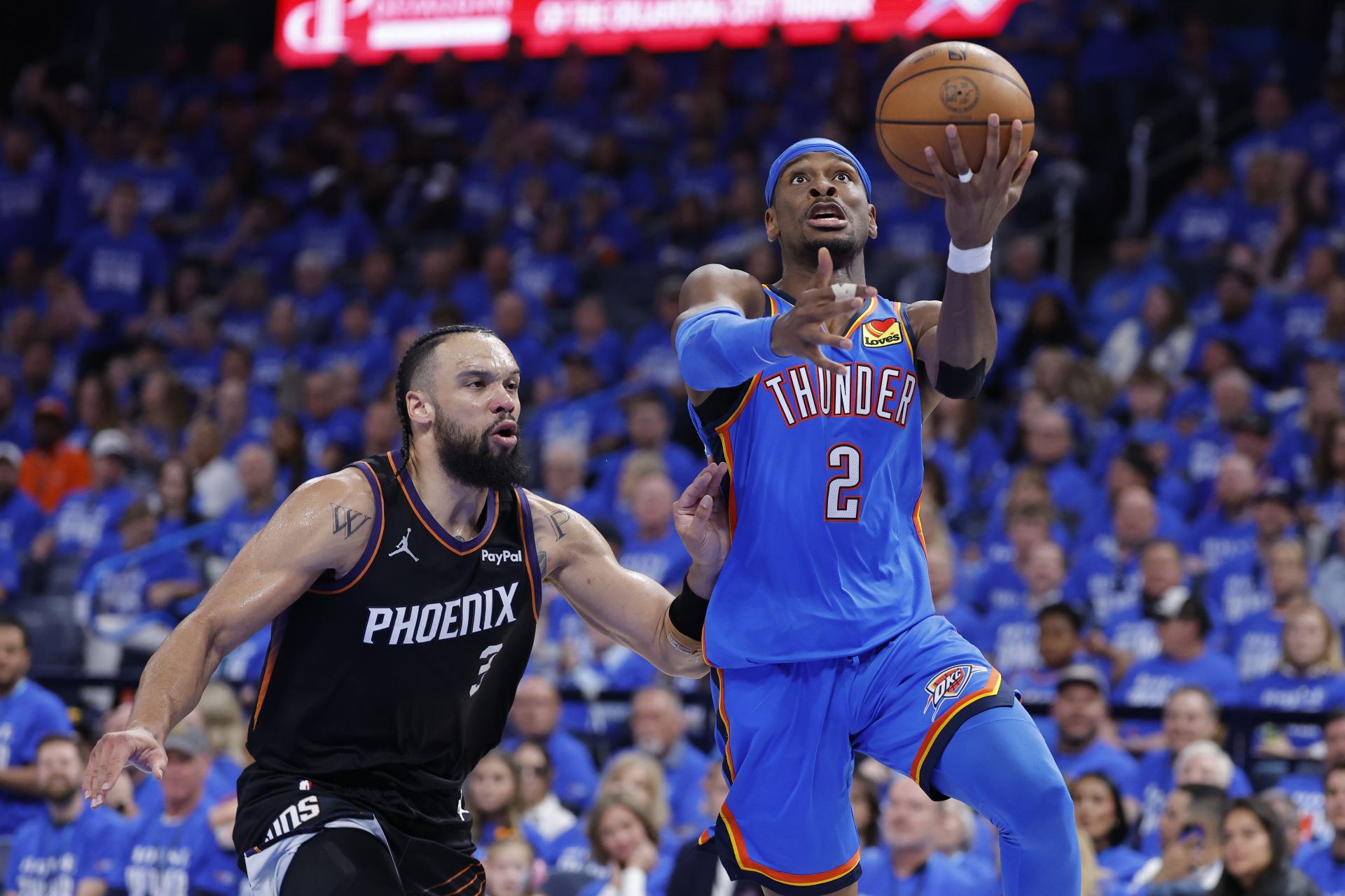 OKC Thunder vs. Phoenix Suns - 2025-26 NBA playoffs, first round - Source: Imagn Images