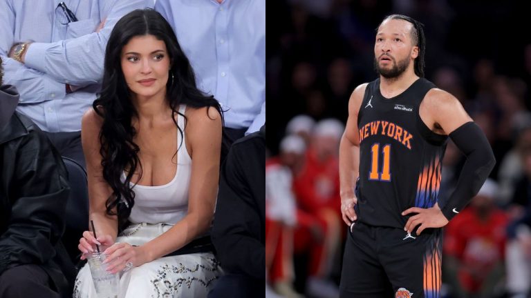 Kylie Jenner and Jalen Brunson - Source: Imagn