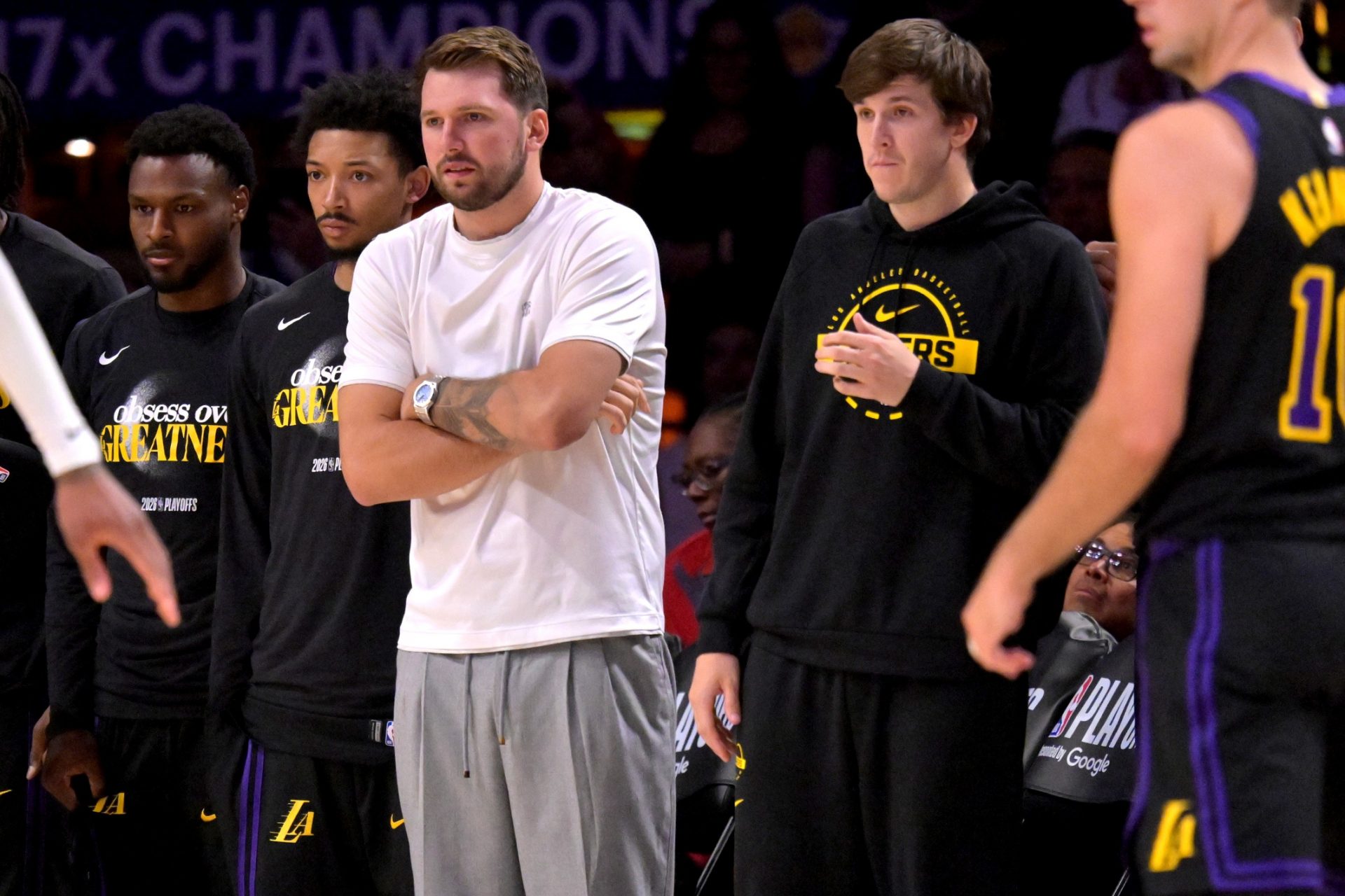 Luka Doncic of the Lakers - Source: Imagn