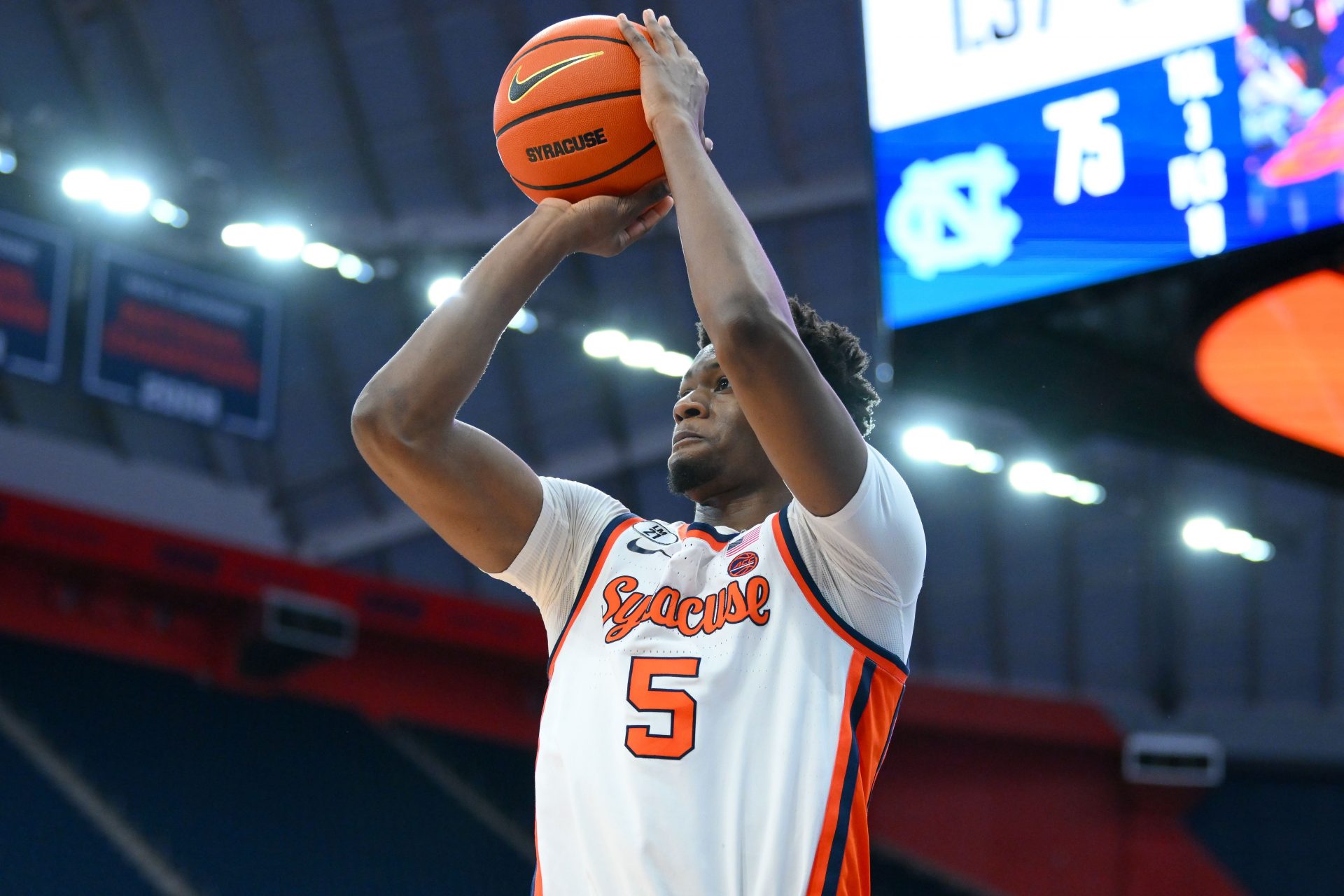 Tyler Betsey - Syracuse vs. North Carolina - Source: Imagn.