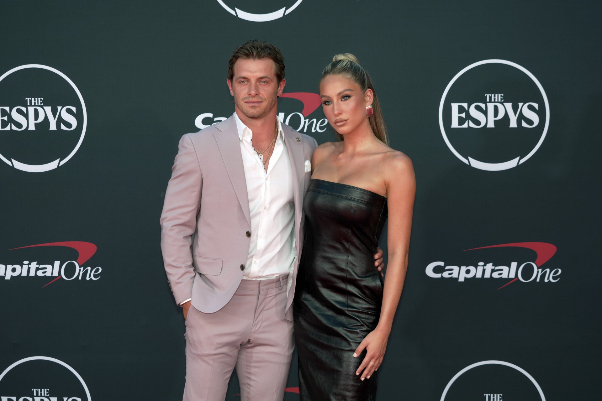 Braxton Berrios and Alix Earle - Source: Imagn.