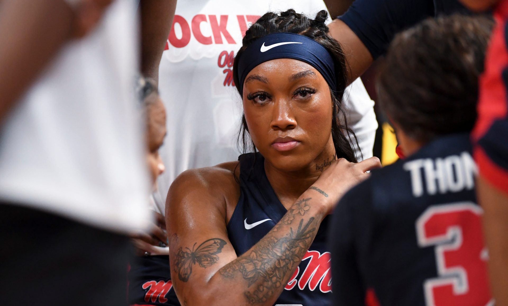 Cotie McMahon - Ole Miss vs. Texas - Source: Imagn