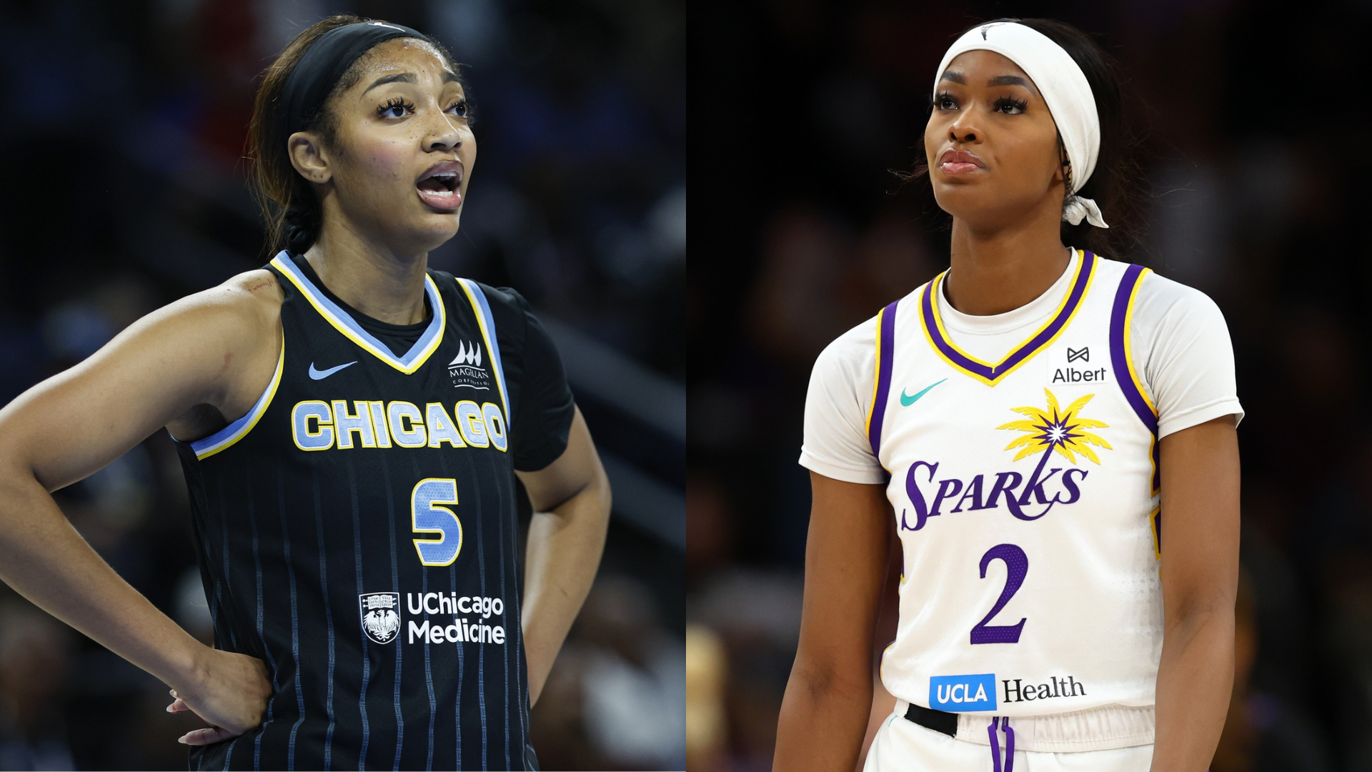 Rickea Jackson and Angel Reese - Source: Imagn