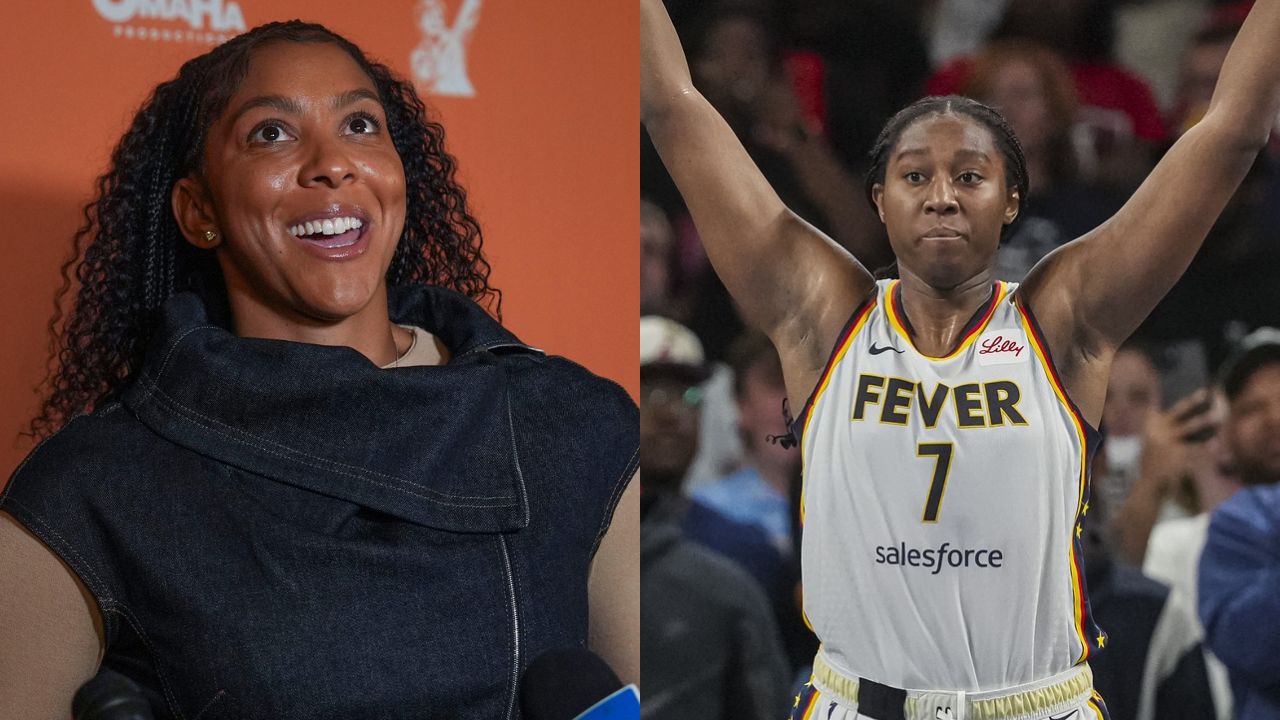 Candace Parker and Aliyah Boston - Source: Imagn