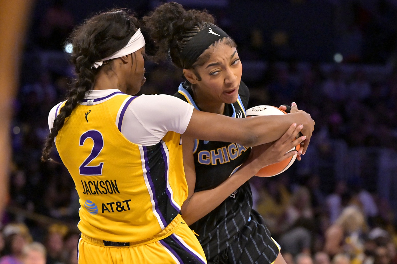 Rickea Jackson and Angel Reese - Source: Imagn