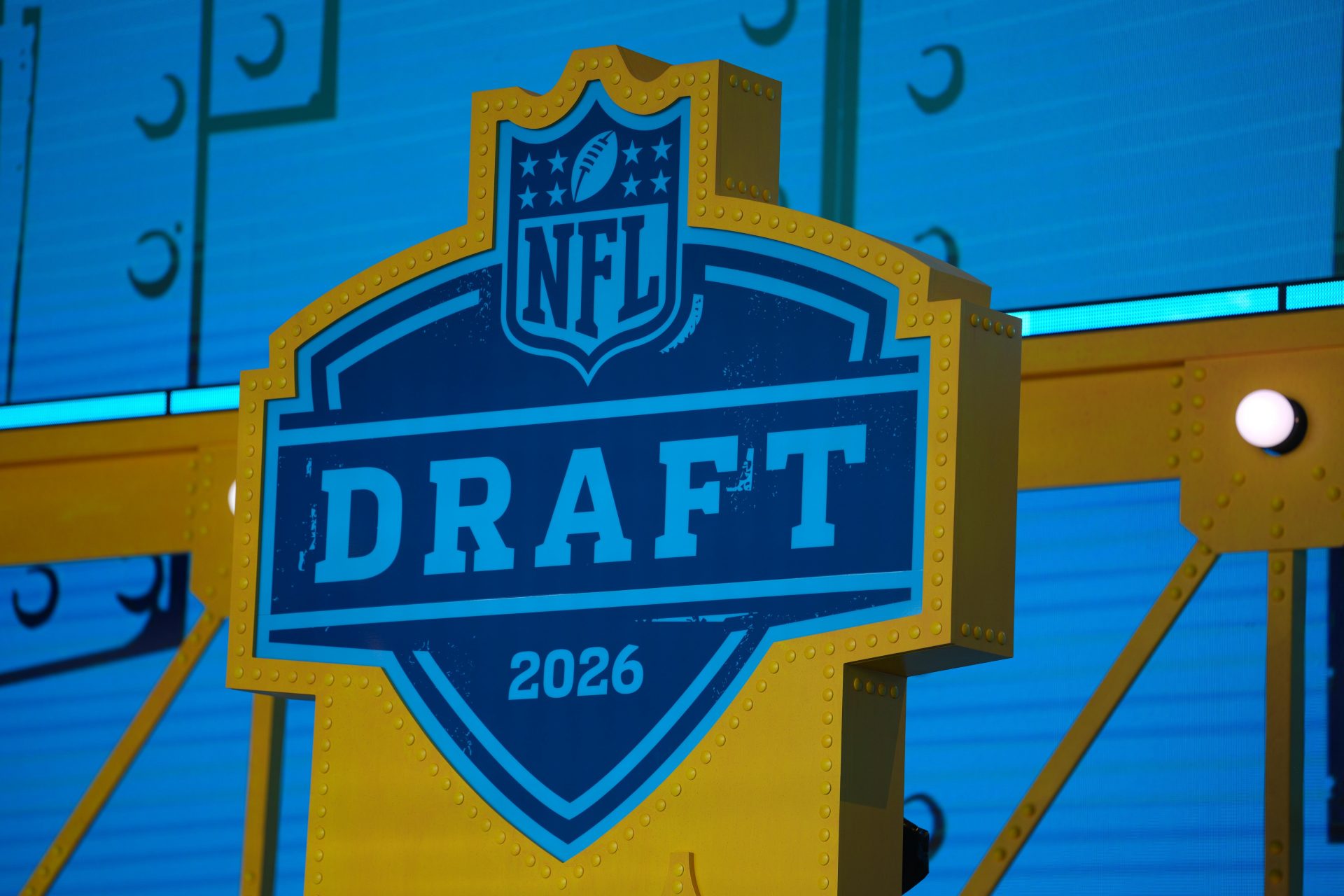 2026 NFL Draft Logo - Acrisure Stadium - Source: Imagn