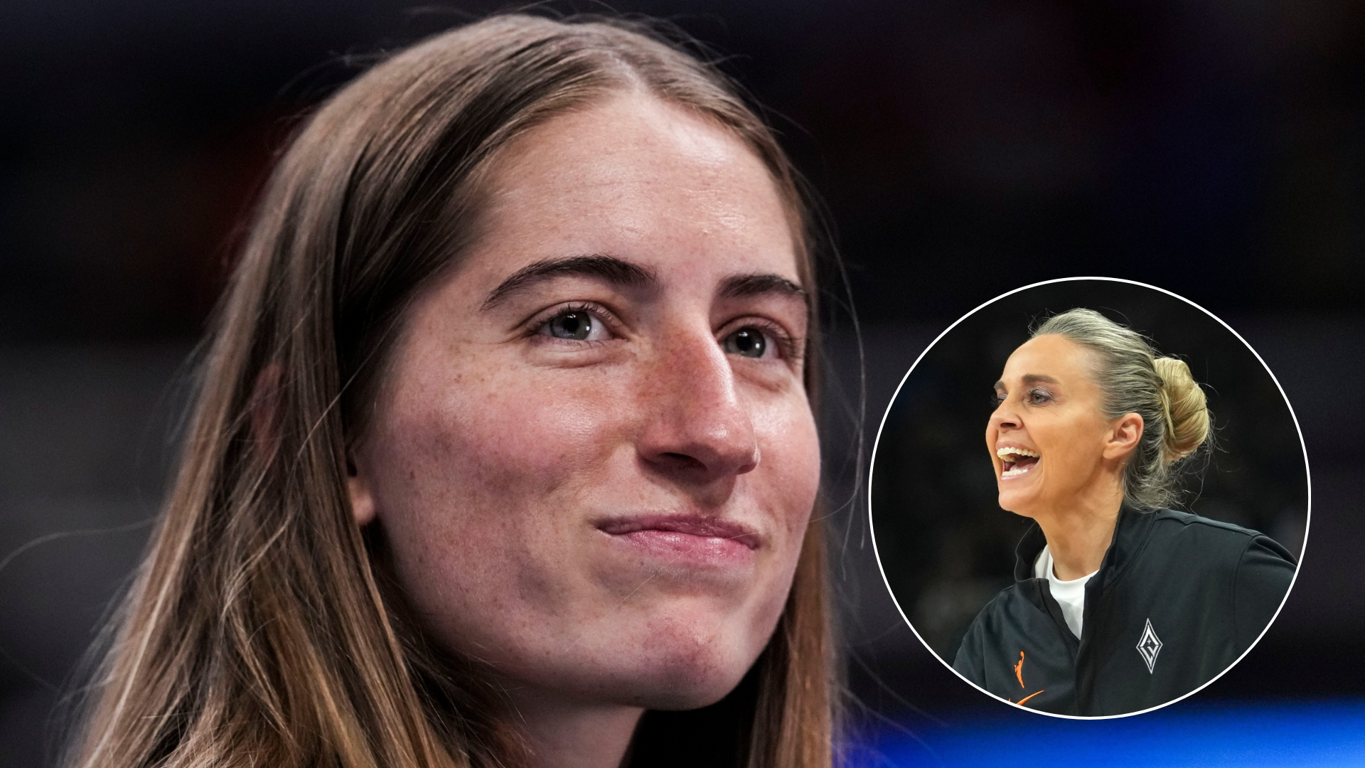 Kate Martin and Becky Hammon - Source: Imagn