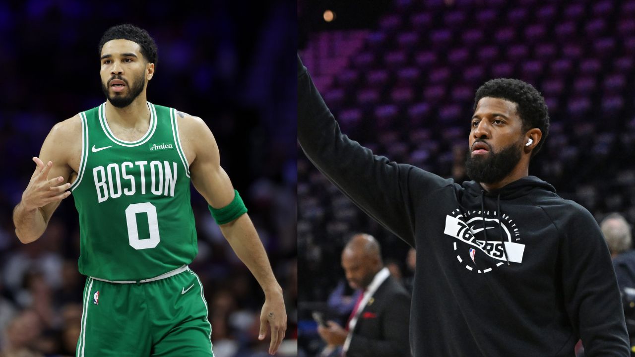Jayson Tatum and Paul George - Source: imagn Images