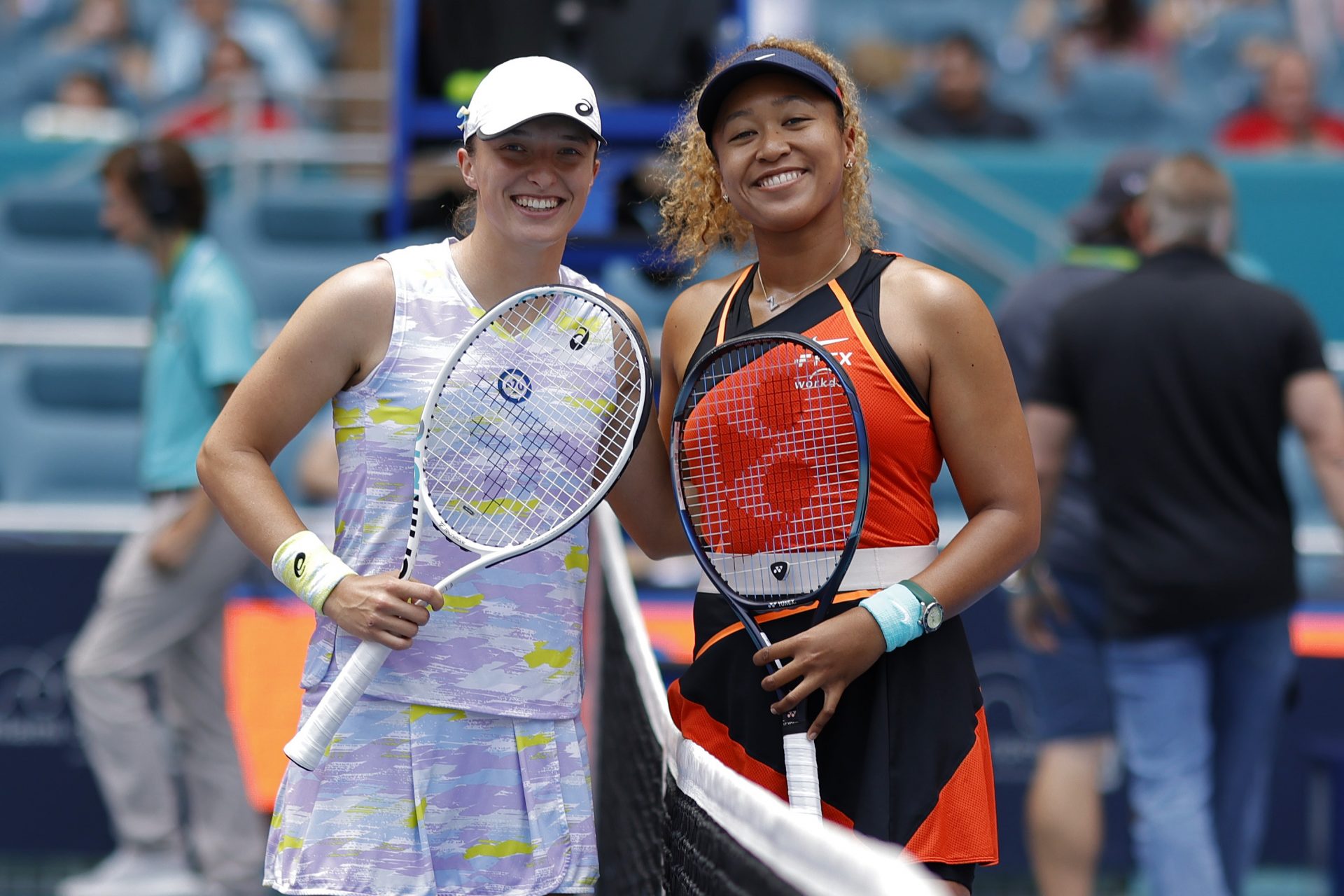 Naomi Osaka vs. Iga Swiatek - 2022 Miami Open | Source: Imagn