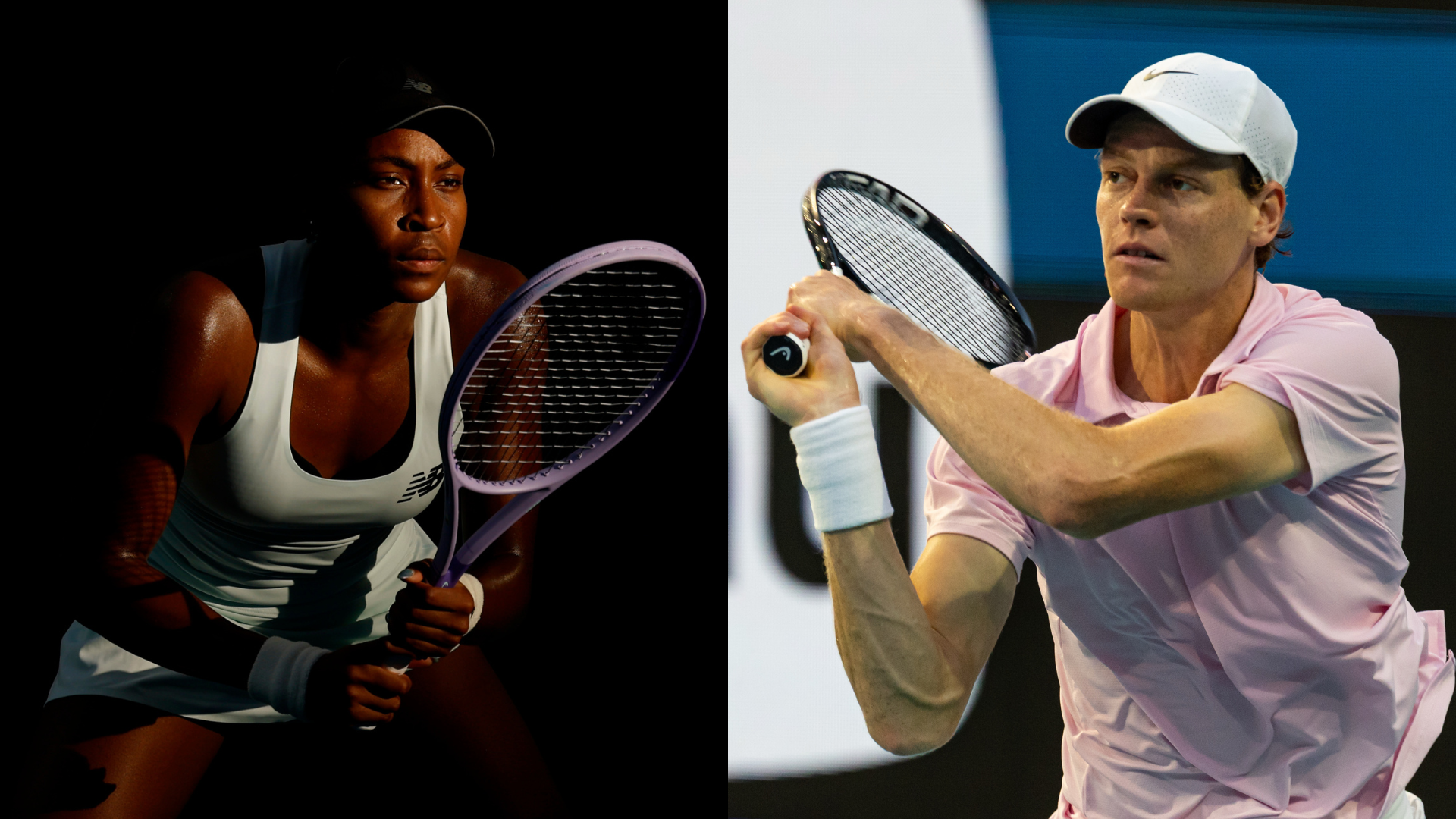 Tennis picks and best bets feat Coco Gauff (L), Jannik Sinner, and more | Source: Imagn
