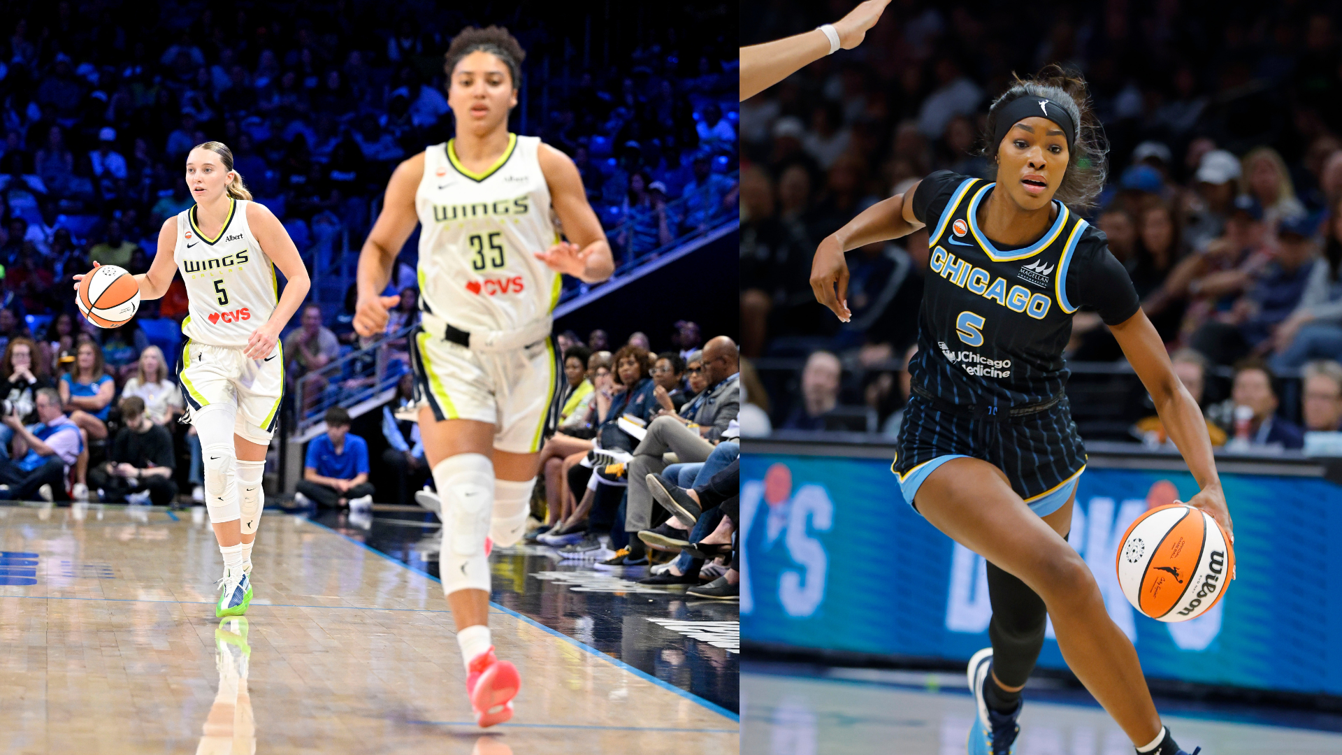 Azzi Fudd, Paige Bueckers, Rickea Jackson.
Source: Imagn Images