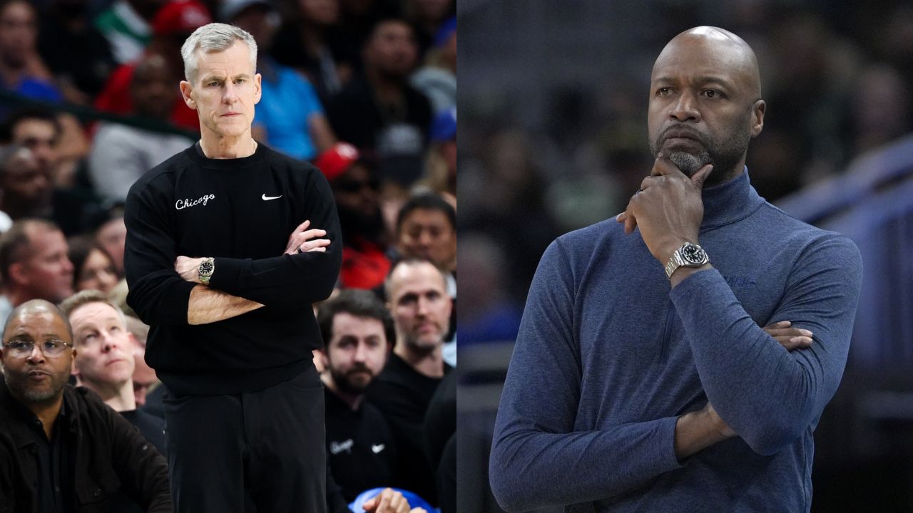 Billy Donovan and Jamahl Mosley - Source: Imagn Images