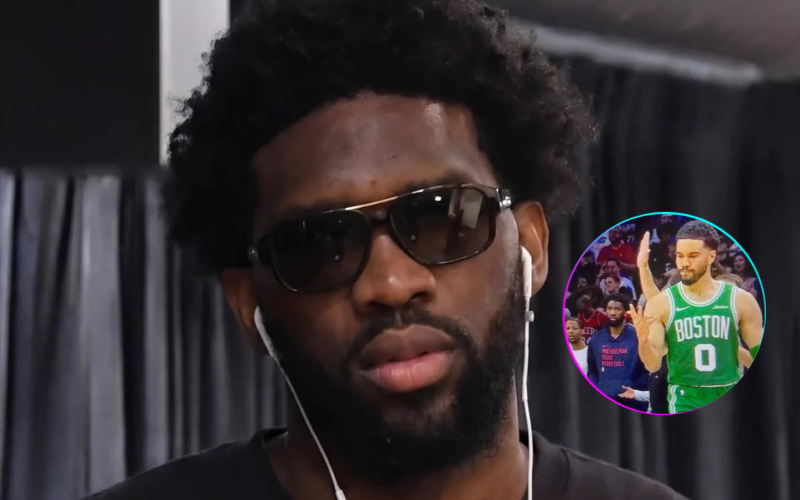 “Boston, Please Be Classy!”: Joel Embiid Wastes No Time Mocking Celtics After Exorcising Game 7 Demons in Thrilling Win (Image via Instagram/@joelembiid)