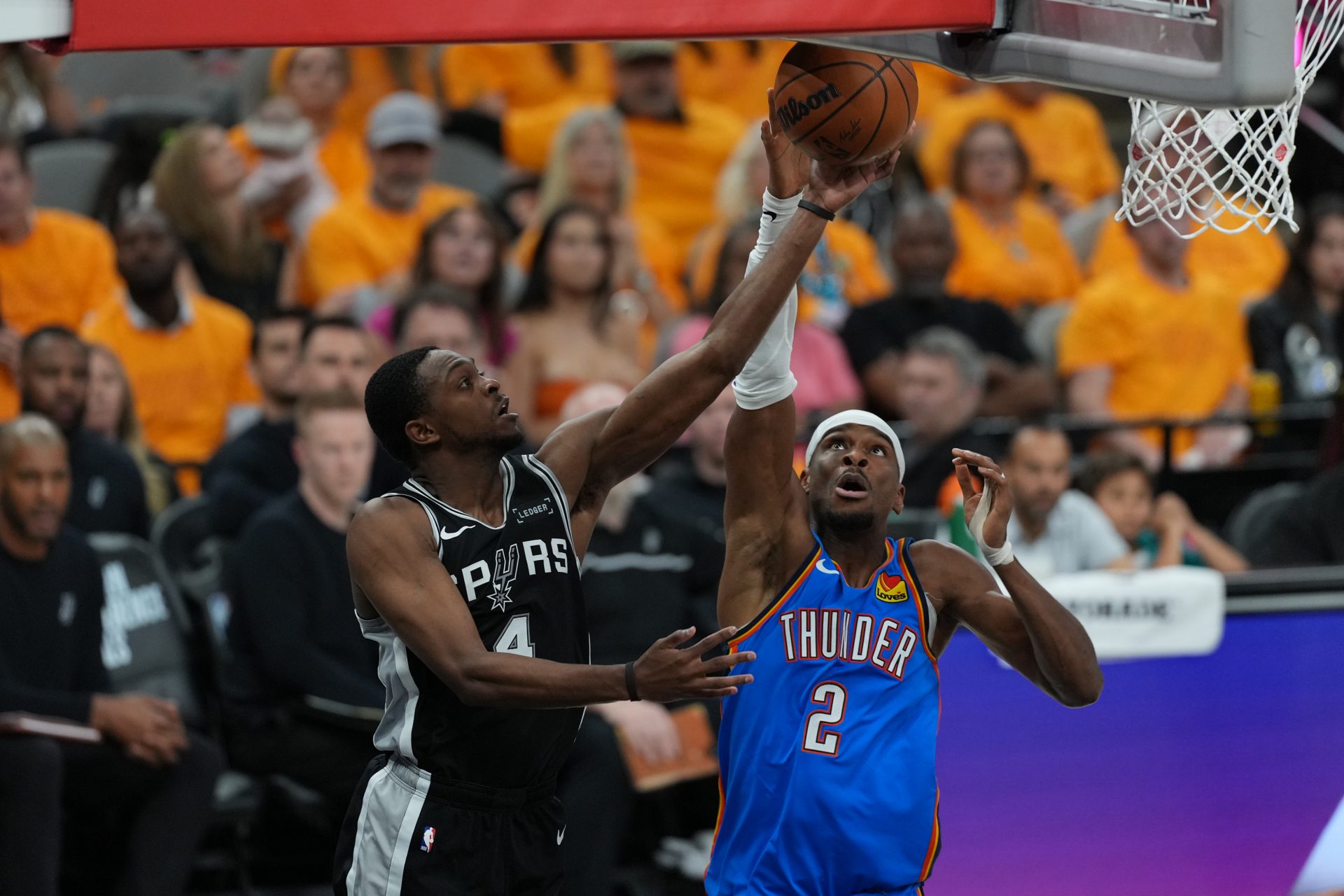 OKC Thunder vs. San Antonio Spurs - 2026 Western Conference Finals - Source: Imagn Images
