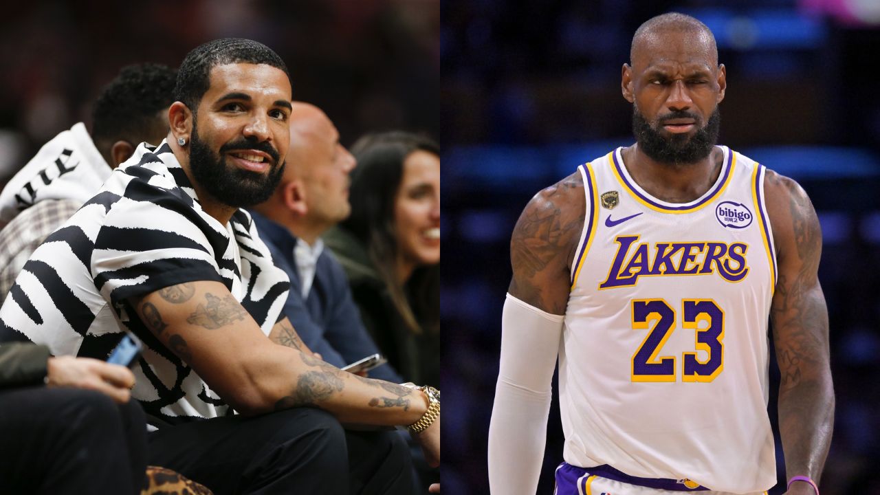 Drake and LeBron James - Source: Imagn Images