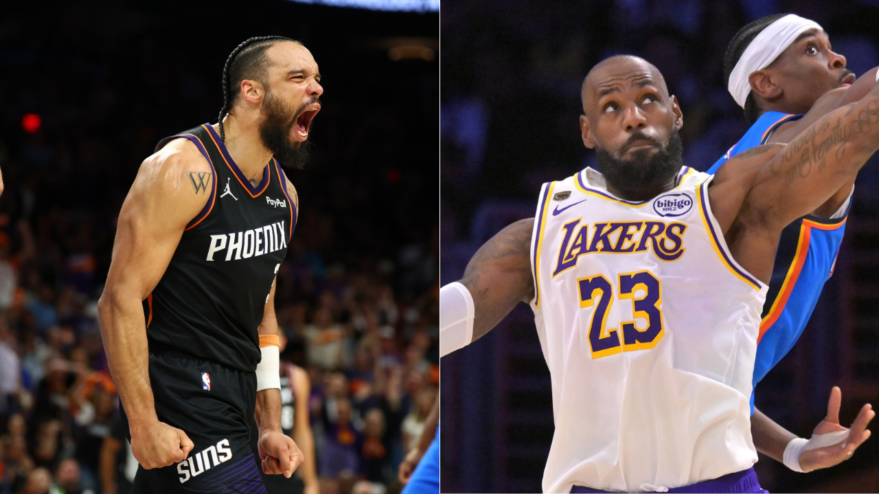 Dillon Brooks Leaves Fans Cackling As He Appears Courtside And Teases  LeBron James in  Potential Last NBA Game - Source: Imagn Images