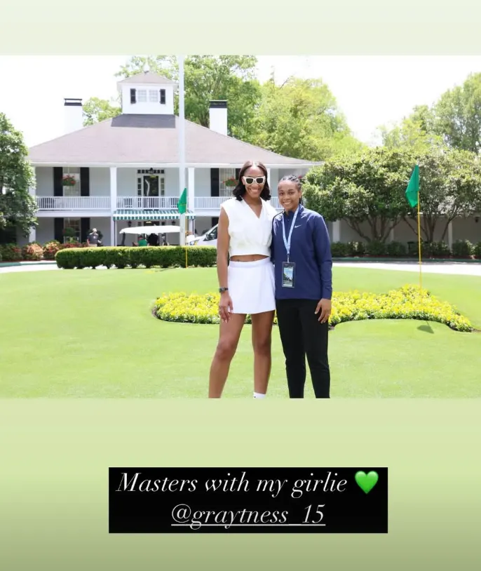 A'ja Wilson's Instagram story