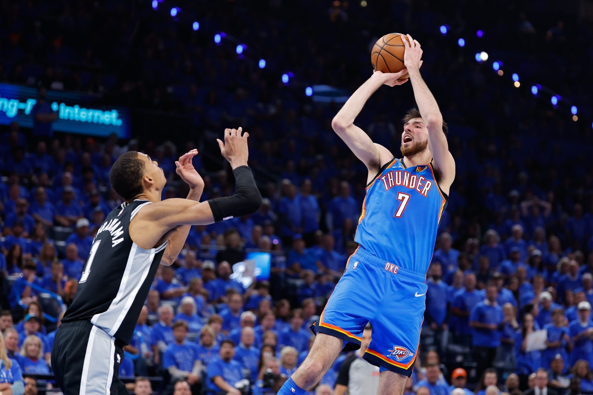 San Antonio Spurs vs. OKC Thunder - 2026 Western Conference Finals - Source: Imagn Images