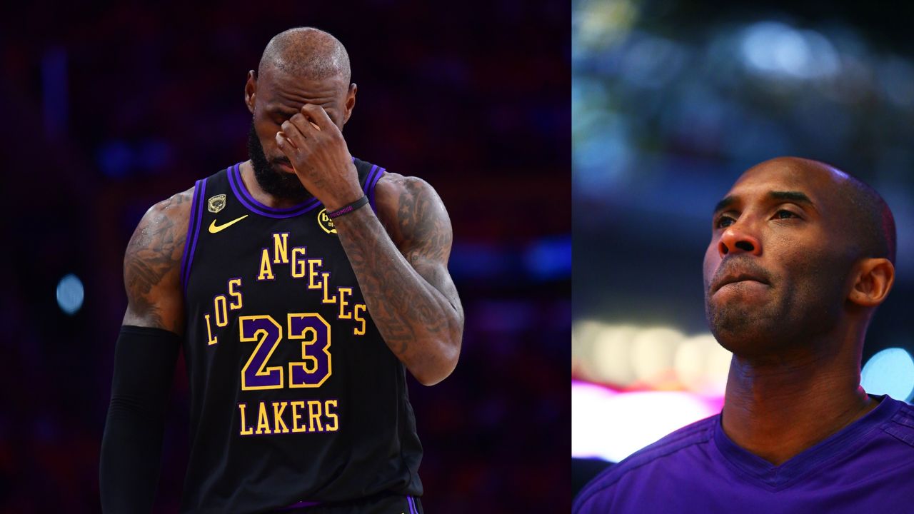 LeBron James and Kobe Bryant - Source: Imagn Images