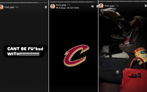 James Harden&rsquo;s girlfriend Paige Speights slaps haters with message as his late heroics help Cavs take 3-2 series lead over Pistons 