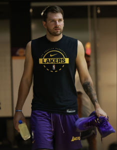 Luka Doncic's Instagram story
