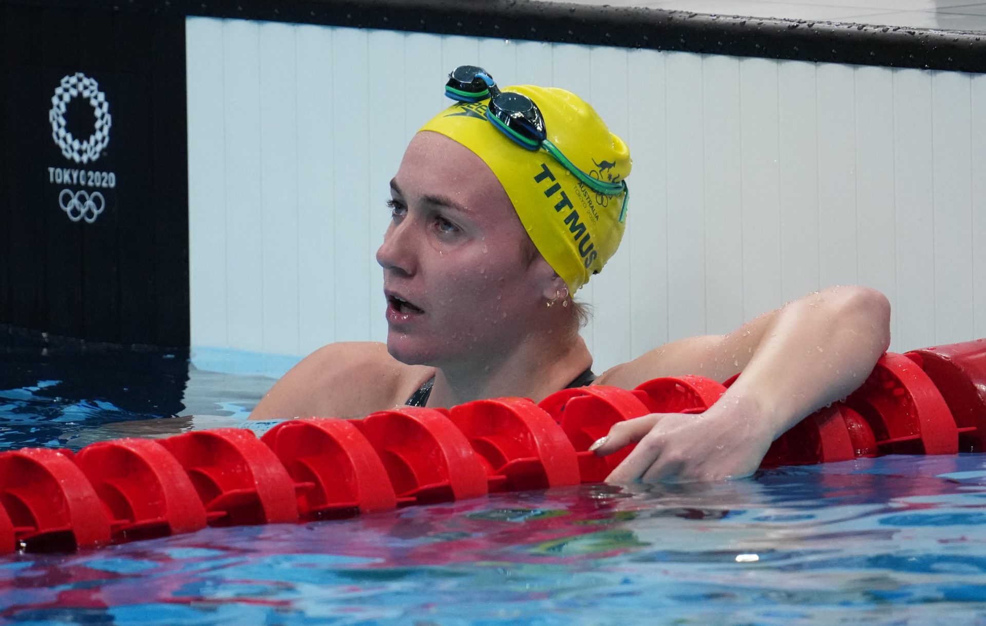 The former swimmer, Ariarne Titmus - Source: Imagn images