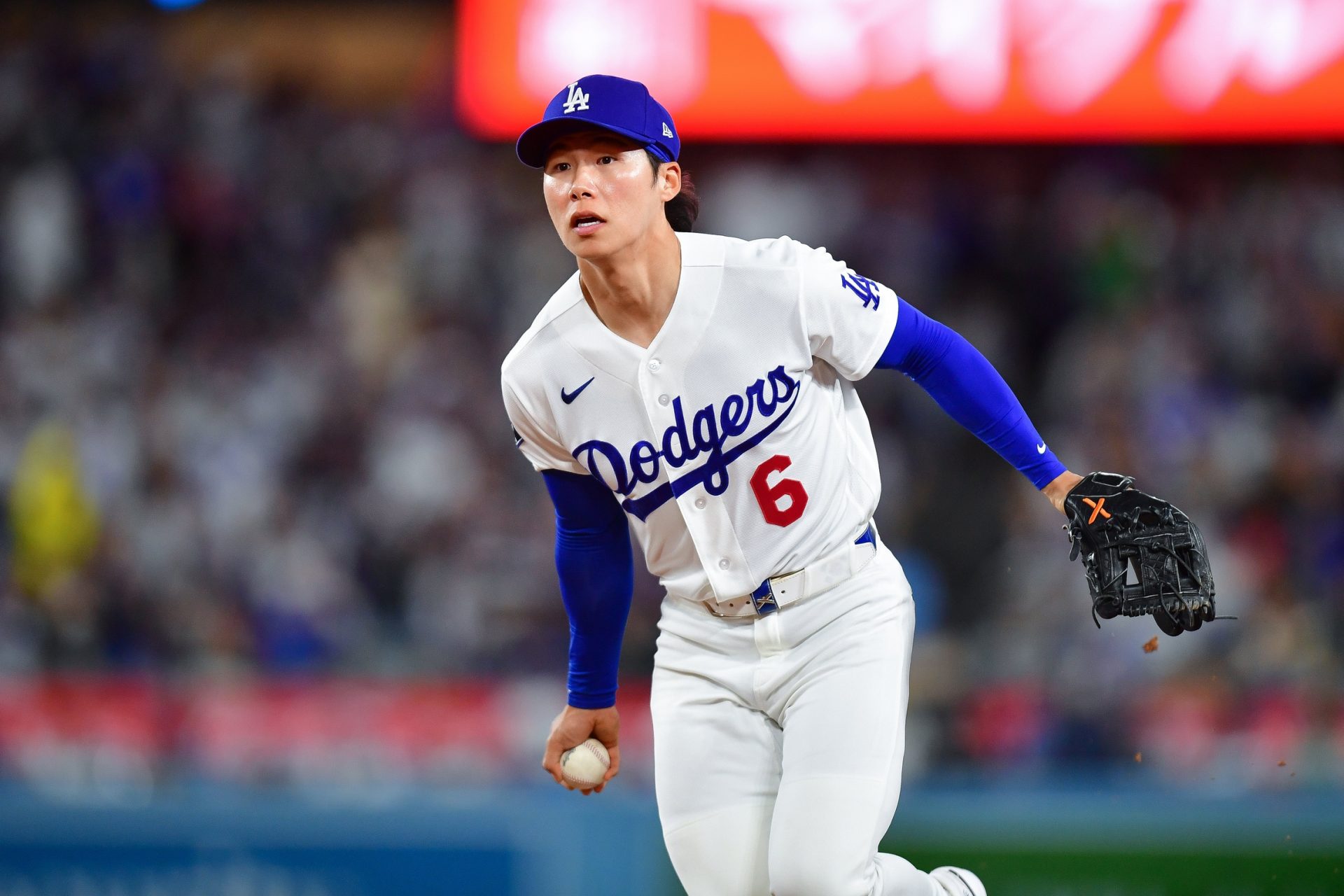 Hyeseong Kim - Los Angeles Dodgers | Source: Imagn