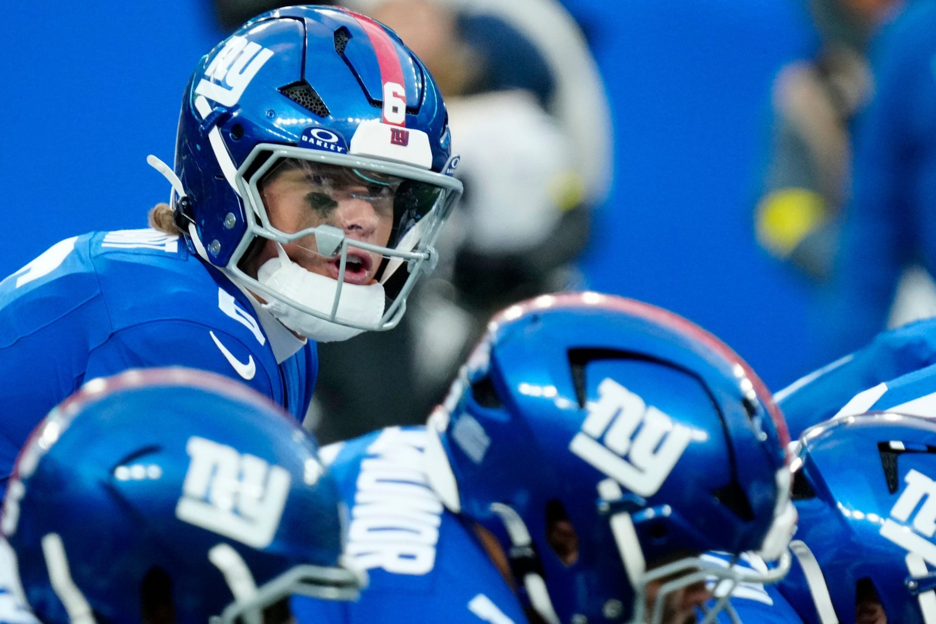 New York Giants quarterback Jaxson Dart.
Source: Imagn Images